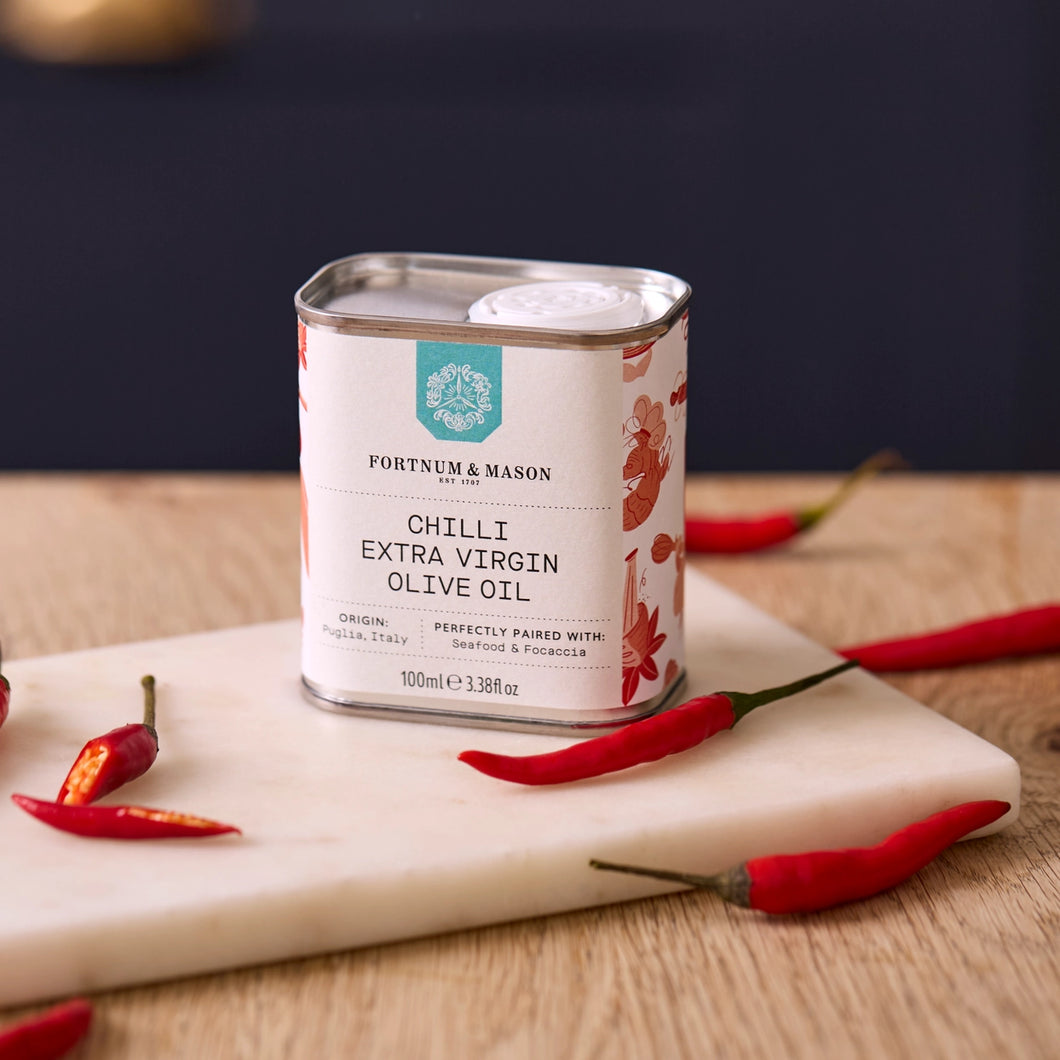 Fortnum & Mason Extra Virgin Olive Oil, Chilli Infused, 100ml