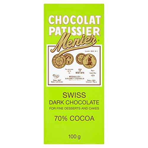 Menier Swiss Dark 70% Cocoa Cooking Chocolate 100g