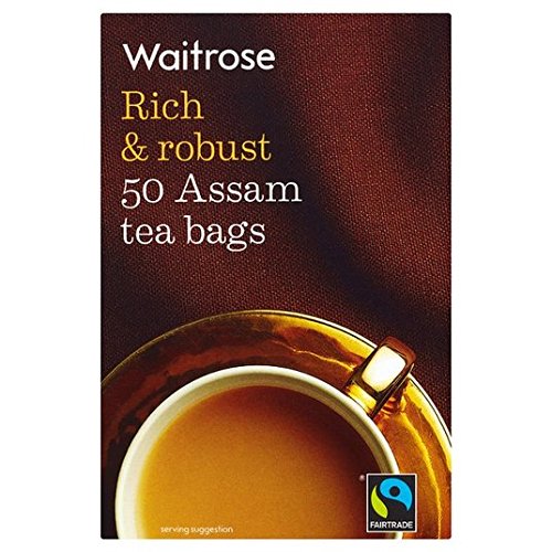 Waitrose Assam Tea Bags 50 per pack