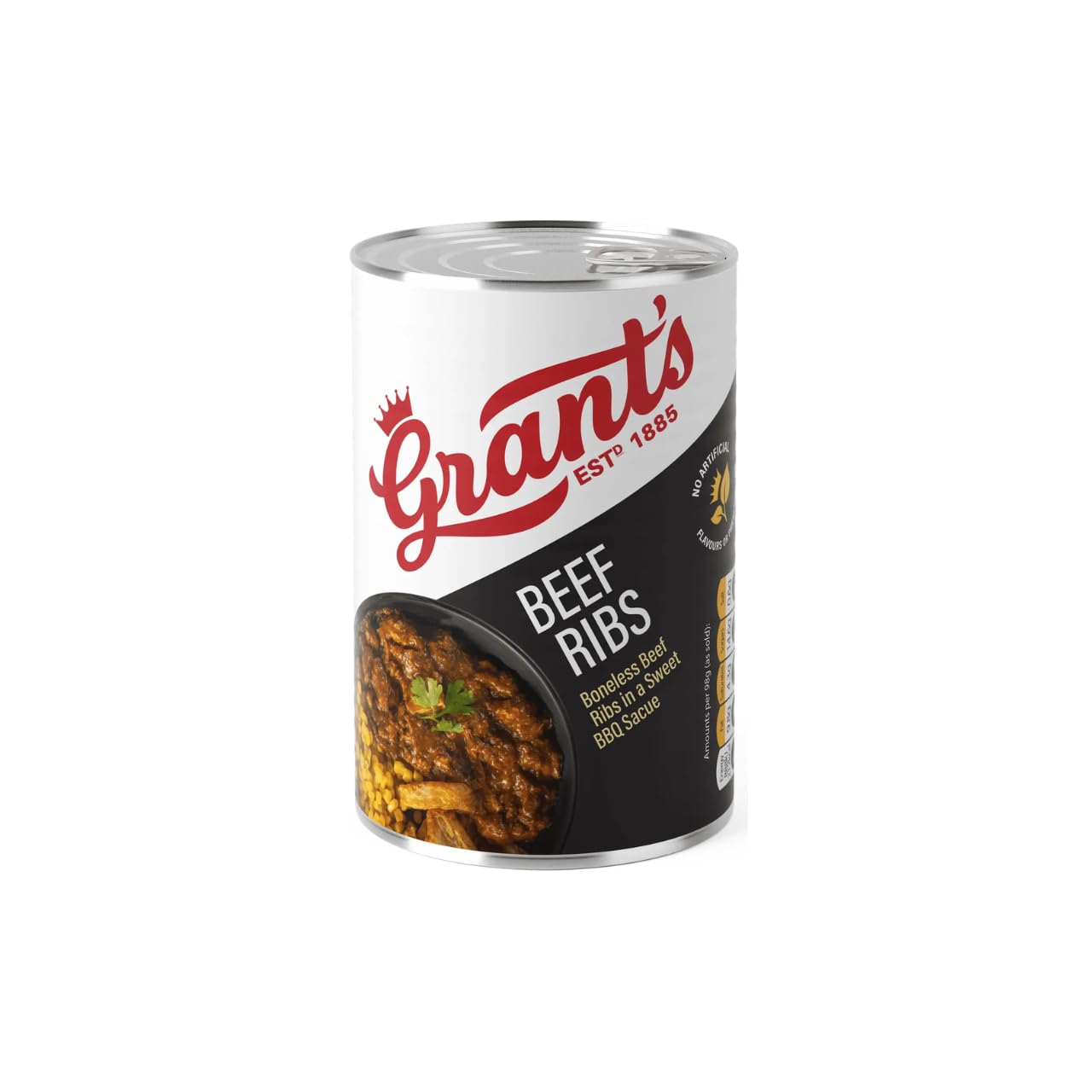 Grant's Boneless Beef Ribs 392g