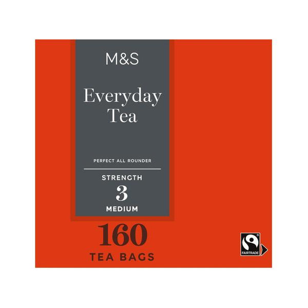 M&S Fairtrade Everyday Tea Bags, 160 bags