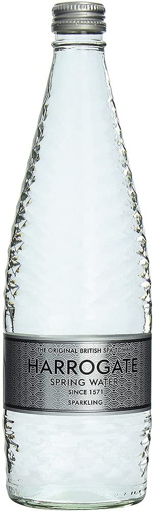 Harrogate Spring Sparkling Water Glass Bottle 750 ml