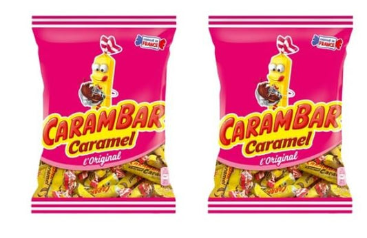 CaramBar Caramel l'Original French Candy, Pack of 2