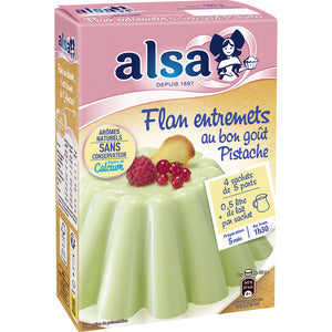 Alsa Flan Entremet Pistache 180g