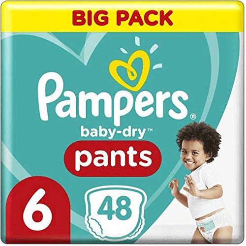 Pampers Baby-Dry Pants 6, 48 Nappies