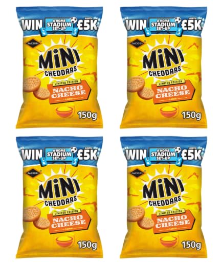 Jacob's Mini Cheddars Nacho Cheese Flavour Baked Snacks