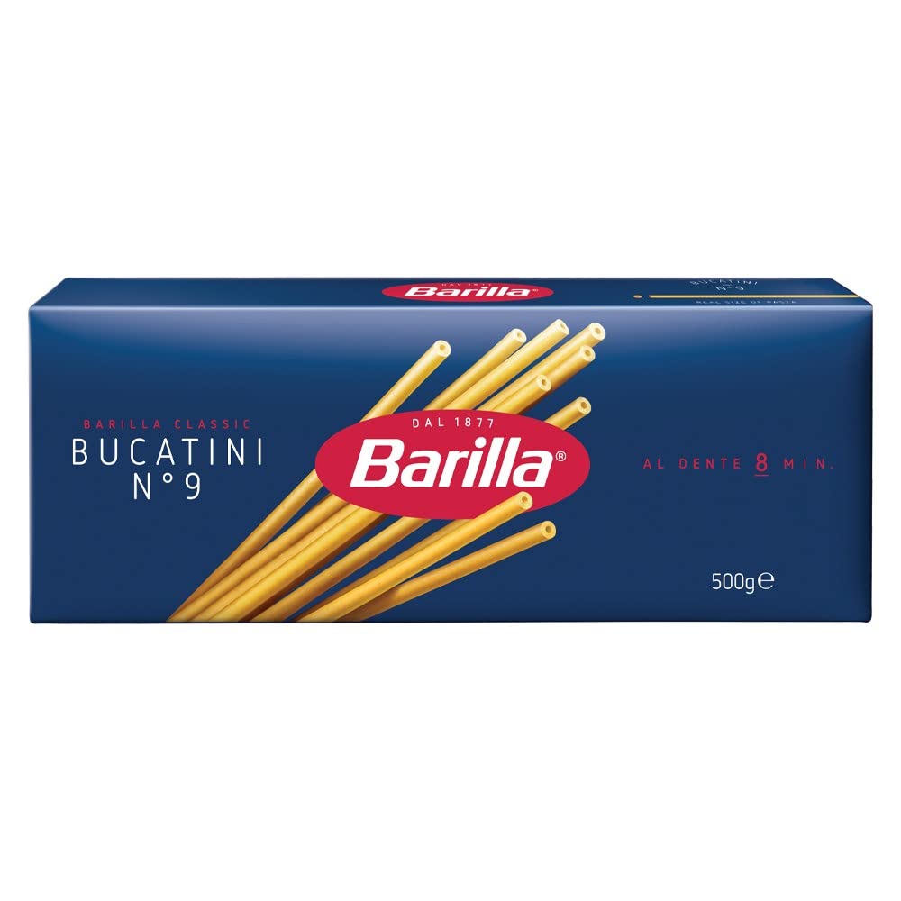 5X Barilla Bucatini Italian Pasta No. 9. 500g