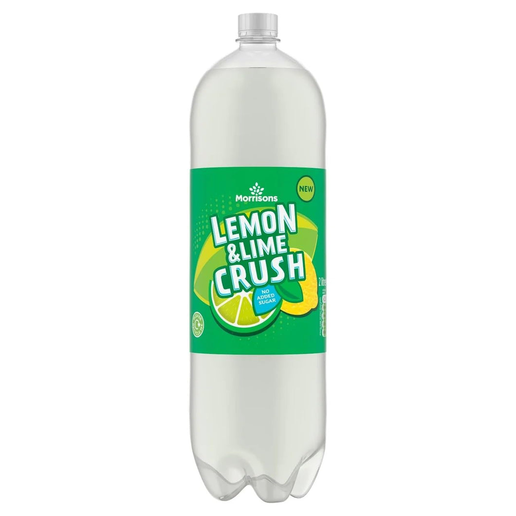 Morrisons Lemon & Lime Crush No Added Sugar 2l