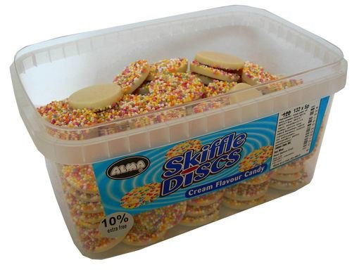 Alma White Skiffle Discs -120 Discs