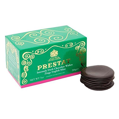 Prestat Dark Chocolate Zingy English Mint Thins 200g