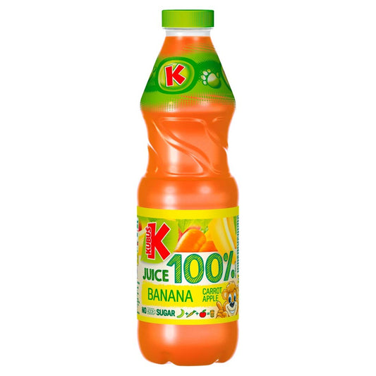 Kubus 100% Juice Apple, Carrot & Banana 850Ml
