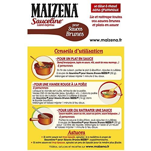 Maizena - Sauceline Brown 250G - Lot of 4 - Price Per Lot - Fast Delivery