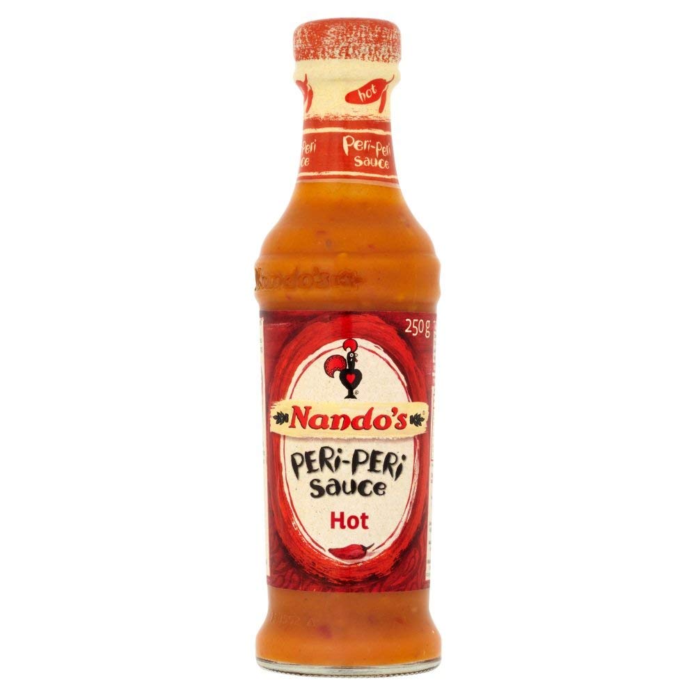 Nando's Peri-Peri Sauce Selection Medium, Lemon & Herb, Hot 125g each