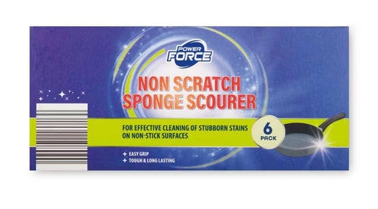 Power Force Non Scratch Sponge Scourer (Pack of 2)