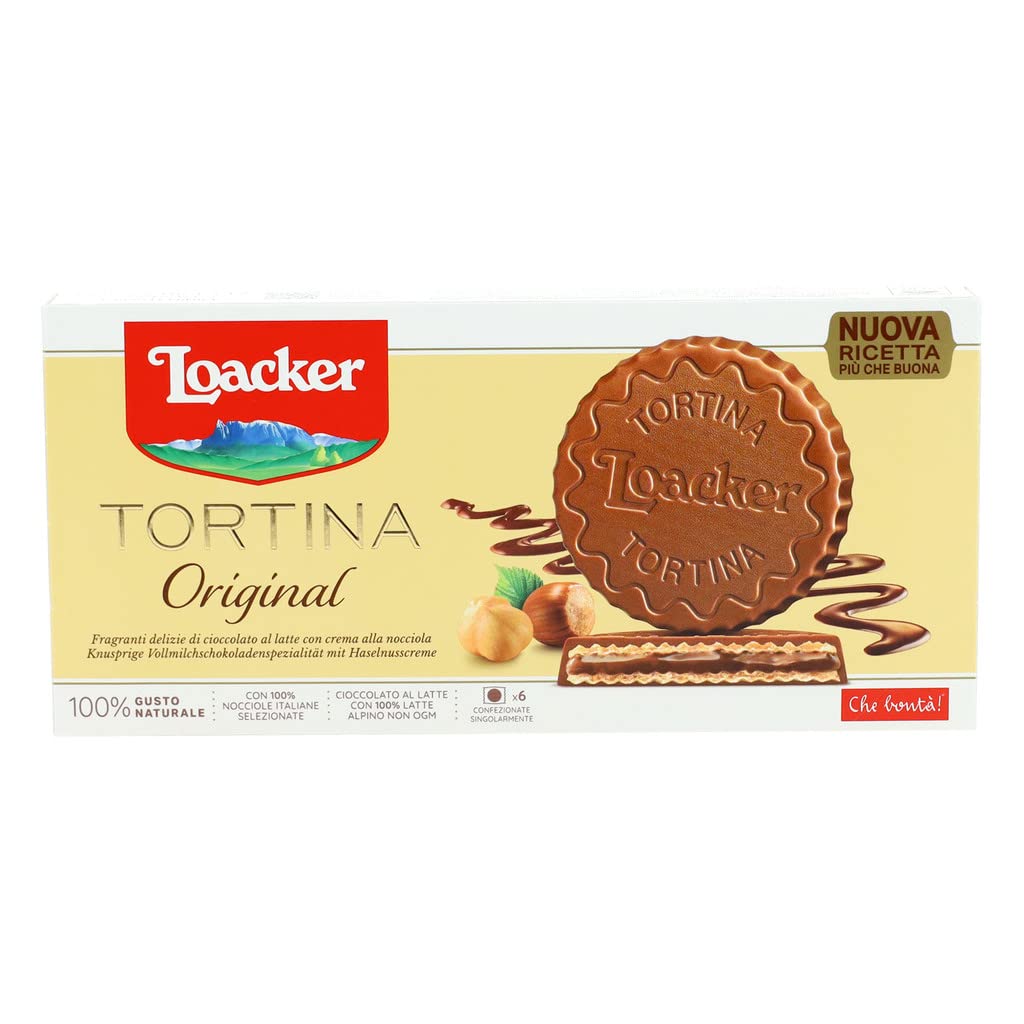 Loacker Tortina Origina Biscuits, 126 g