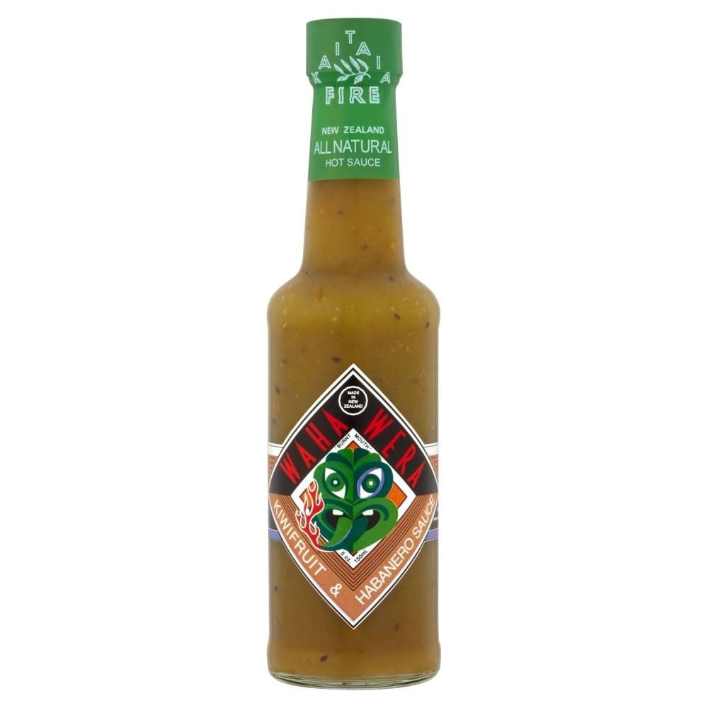Kaitaia Fire Waha Wera Kiwifruit & Habanero Sauce 150ml