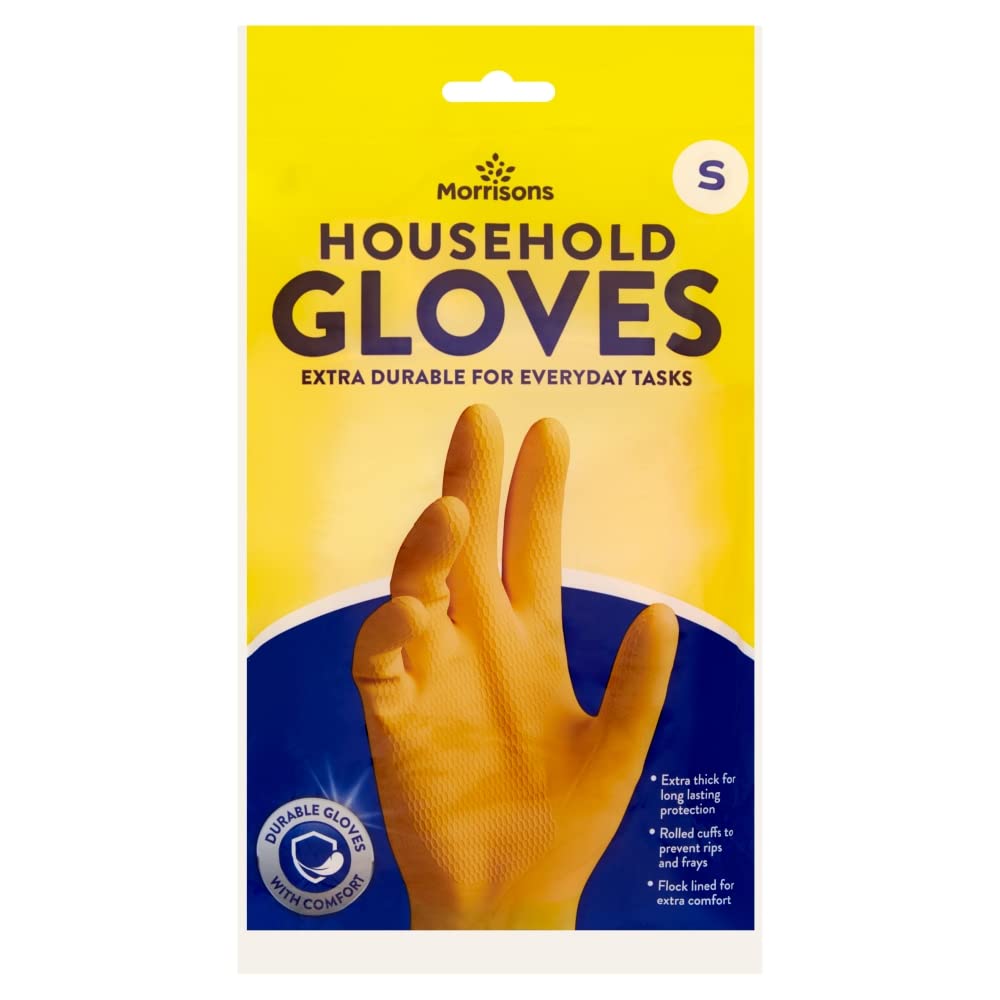 Morrisons Extra Wear Gloves - Small