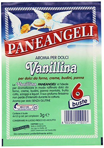 Paneangeli Vanillina - 2 Envelopes / 12 Servings