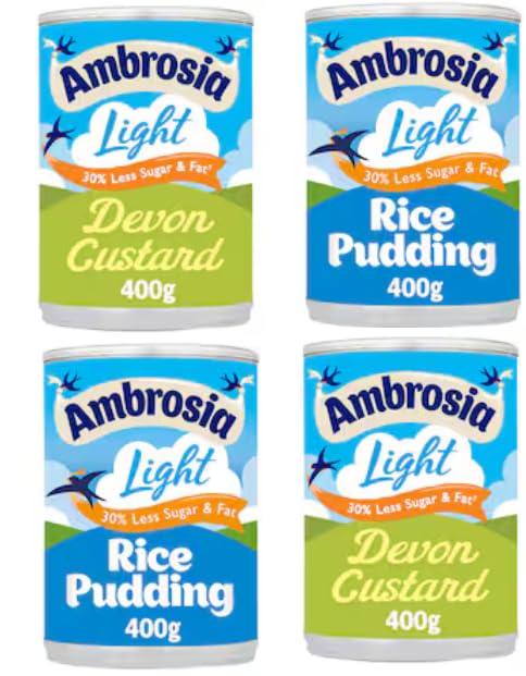 Ambrosia Light Devon Custard and Rice Pudding