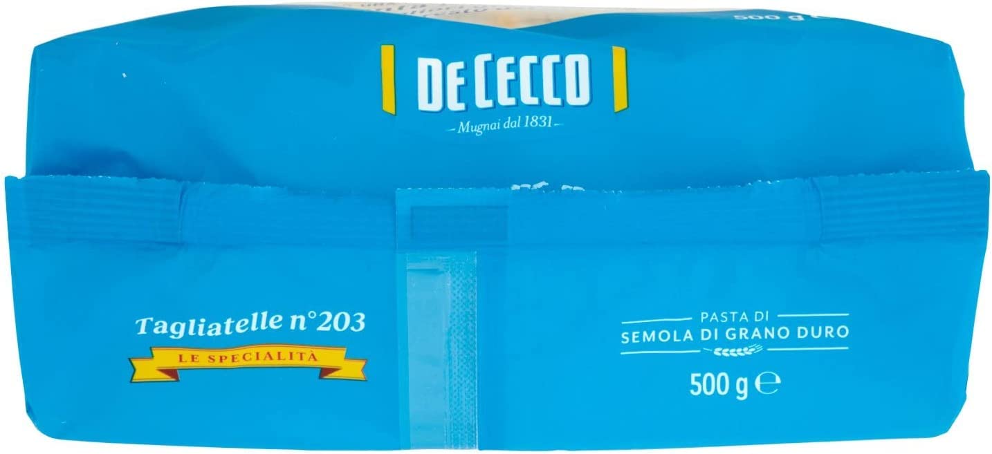 5x De Cecco Tagliatelle No. 203 Italian Pasta 500g