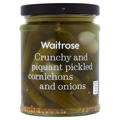 Waitrose Onions & Cornichon 285g