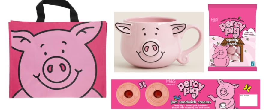 M&S Percy Pig Gift Set