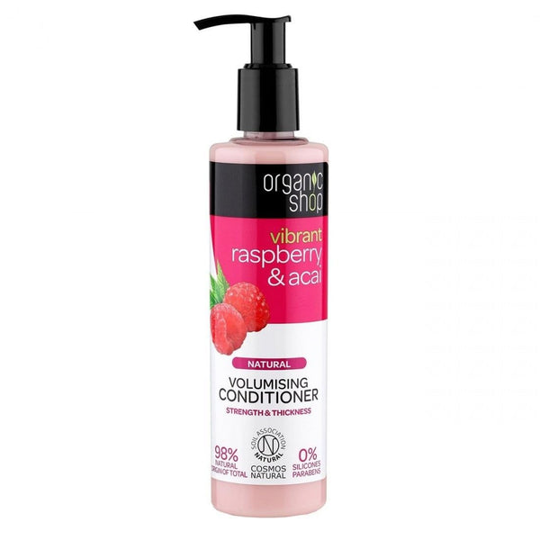 Organic Shop Raspberry & Acai Volumising Conditioner, 280ml