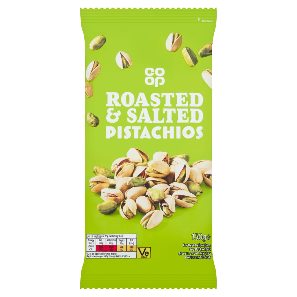 Co-op Roasted & Salted Pistachios 150g