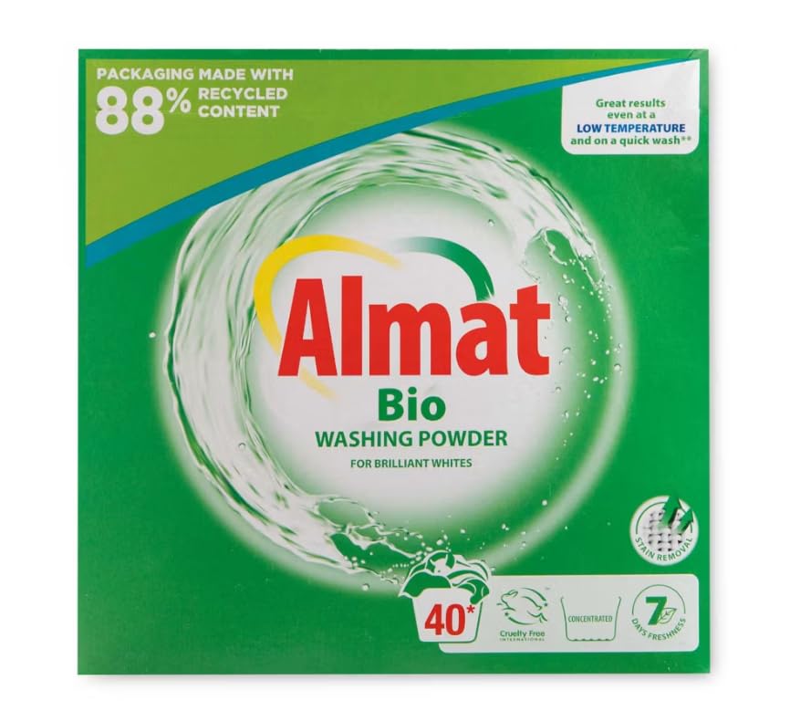 Almat Bio Washing Powder 2kg, 40 washes (Pack of 2)