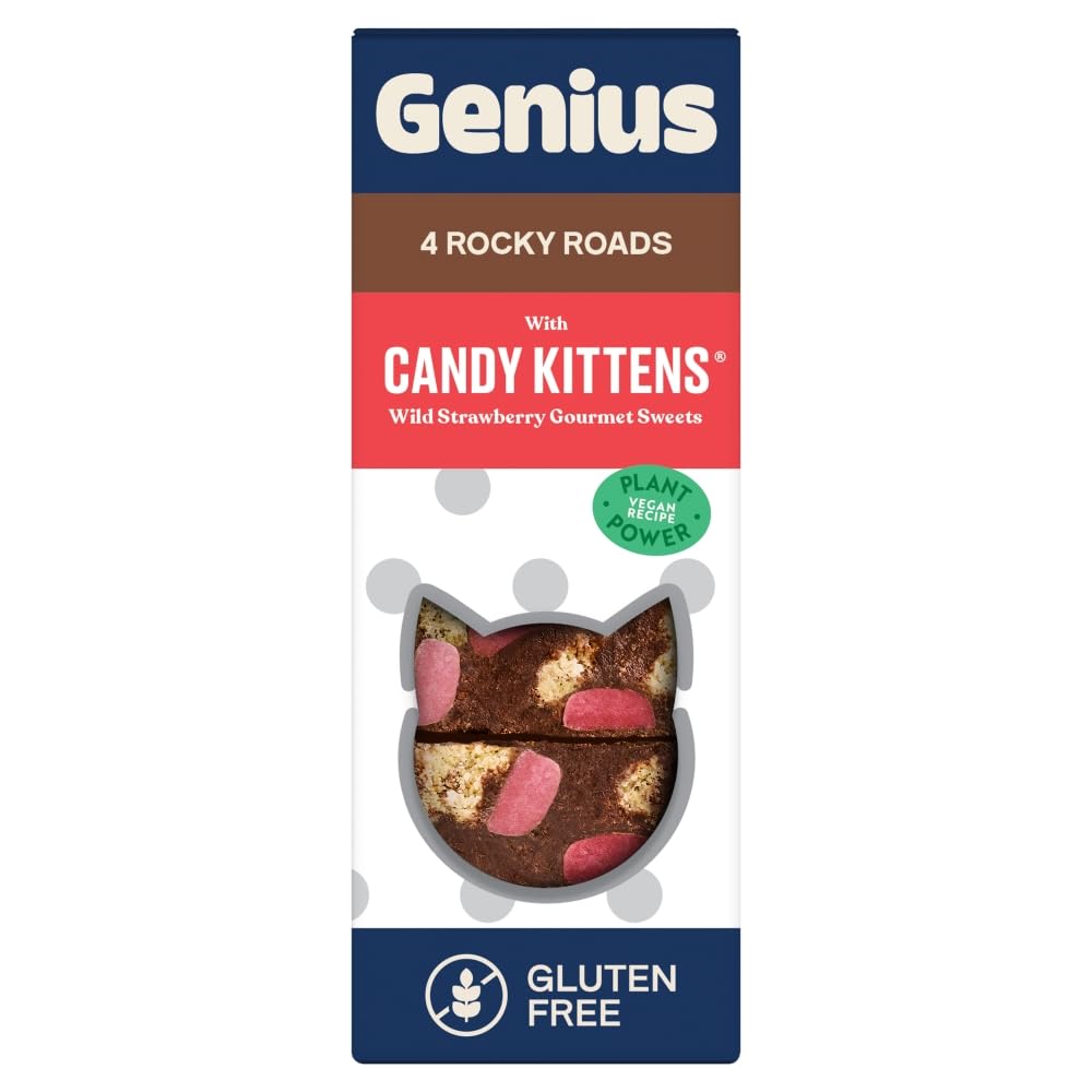 Genius 4 Rocky Roads with Candy Kittens, 200g