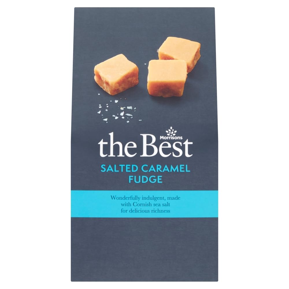 Morrisons The Best Salted Caramel Fudge, 150g