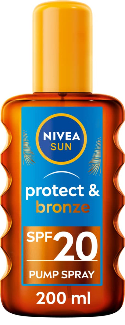 NIVEA Protect & Bronze Tan oil SPF 20, 200ml