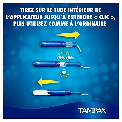 Tampax Pearl Compak Tampons, Super, with Plastic Applicator