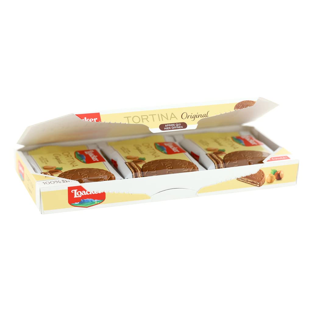 Loacker Tortina Origina Biscuits, 126 g