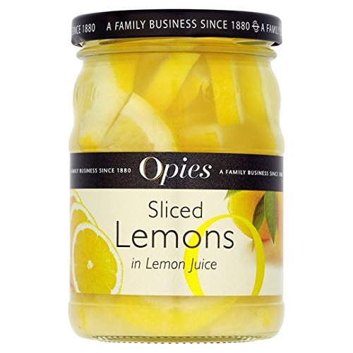 Opies Sliced Lemons in Lemon Juice 350 Gram