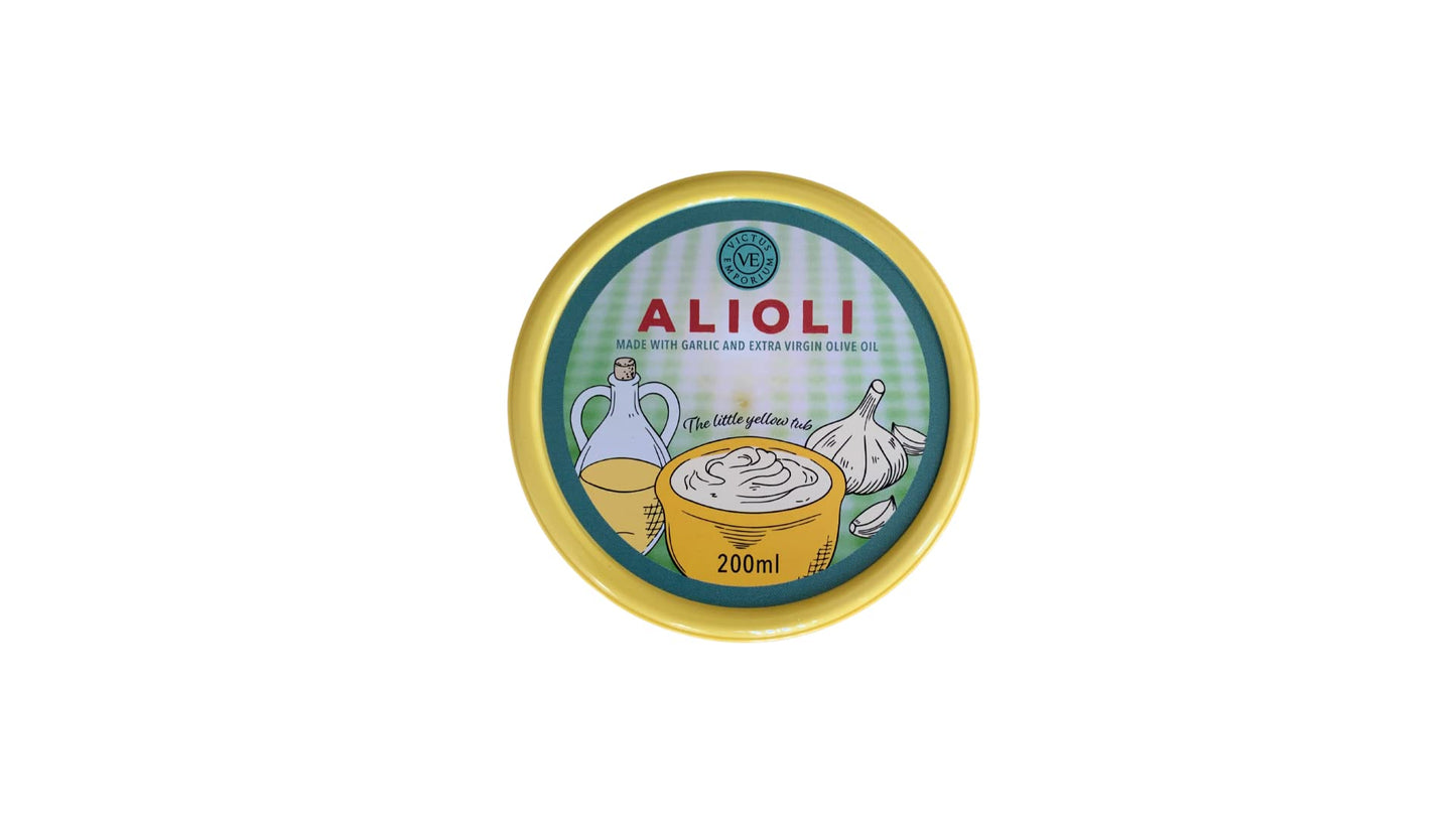 Spanish garlic alioli 200gX12