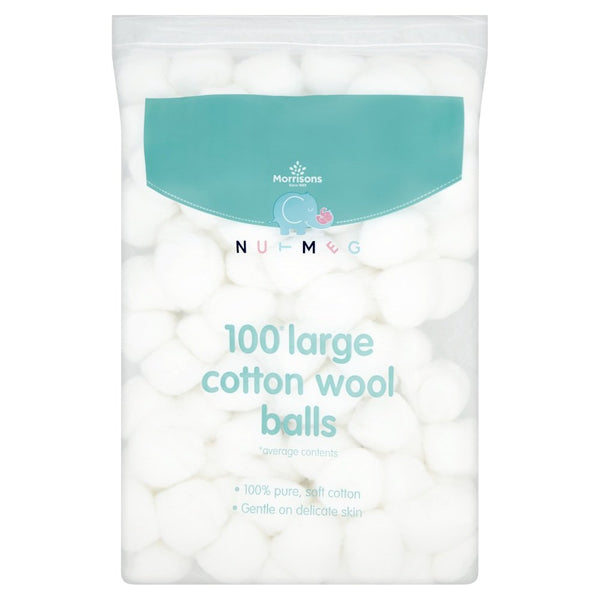 Morrisons Nutmeg Pure Cotton Wool Balls
