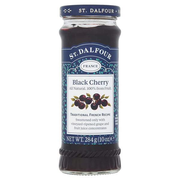 St Dalfour Black Cherry Jam, 284g