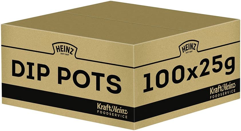 Heinz Garlic Sauce Dippots 25 g (Pack of 100)