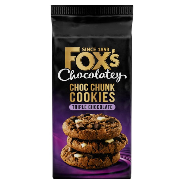 Fox's Chunkie Cookies Chocolate Orange, 180 g