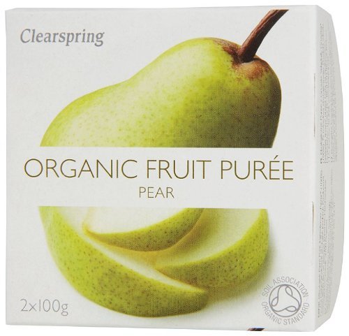Clearspring Organic Puree Pear 2x100g