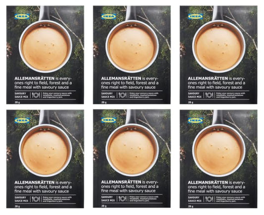 IKEA ALLEMANSRÄTTEN Savoury Sauce Mix, Fine Meal Sauce - (Pack of 6)