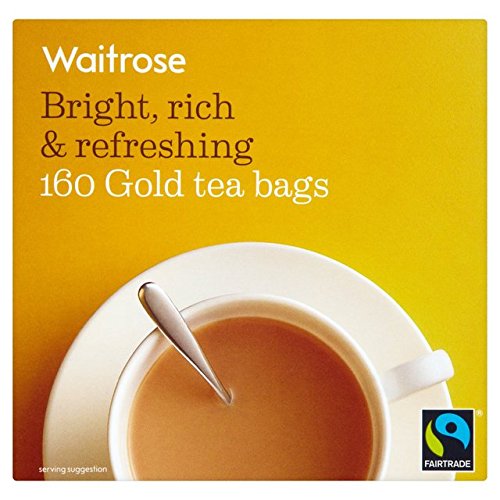 Gold Teabags Waitrose 160 per pack
