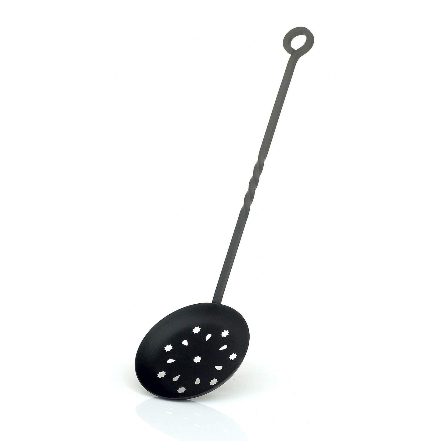 Victor Enamelled Chestnut Roaster and Toasting Fork Set, Steel, Black, 57x15.5x5 cm