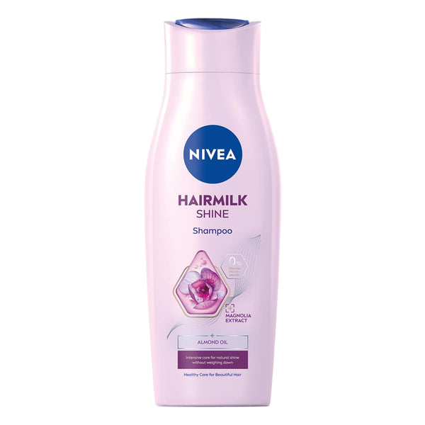 Nivea Hair Milk Natural Shine Ph-Balace Shampoo, 400ml