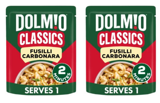 DOLM!O Classics Fusilli Carbonara - Pack of 2