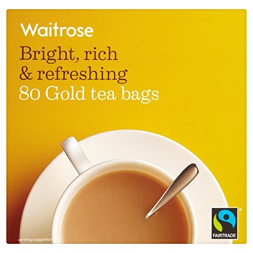Gold Teabags Waitrose 80 per pack