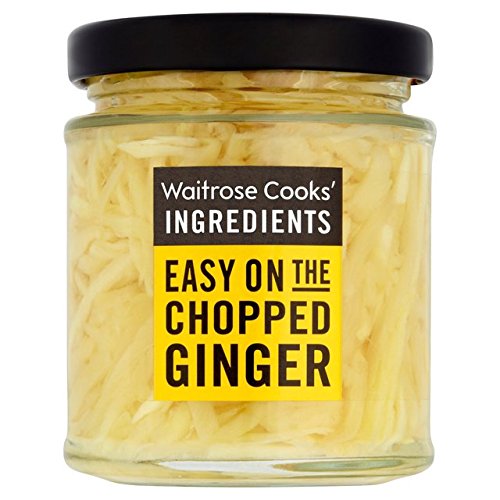 Cooks' Ingredients Chopped Ginger in White Wine Vinegar Waitrose 180g