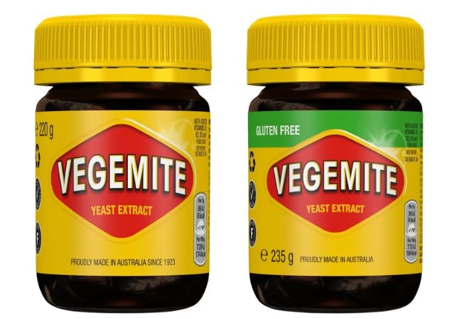 VEGEMITE Yeast Extract Spread & Gluten Free Option