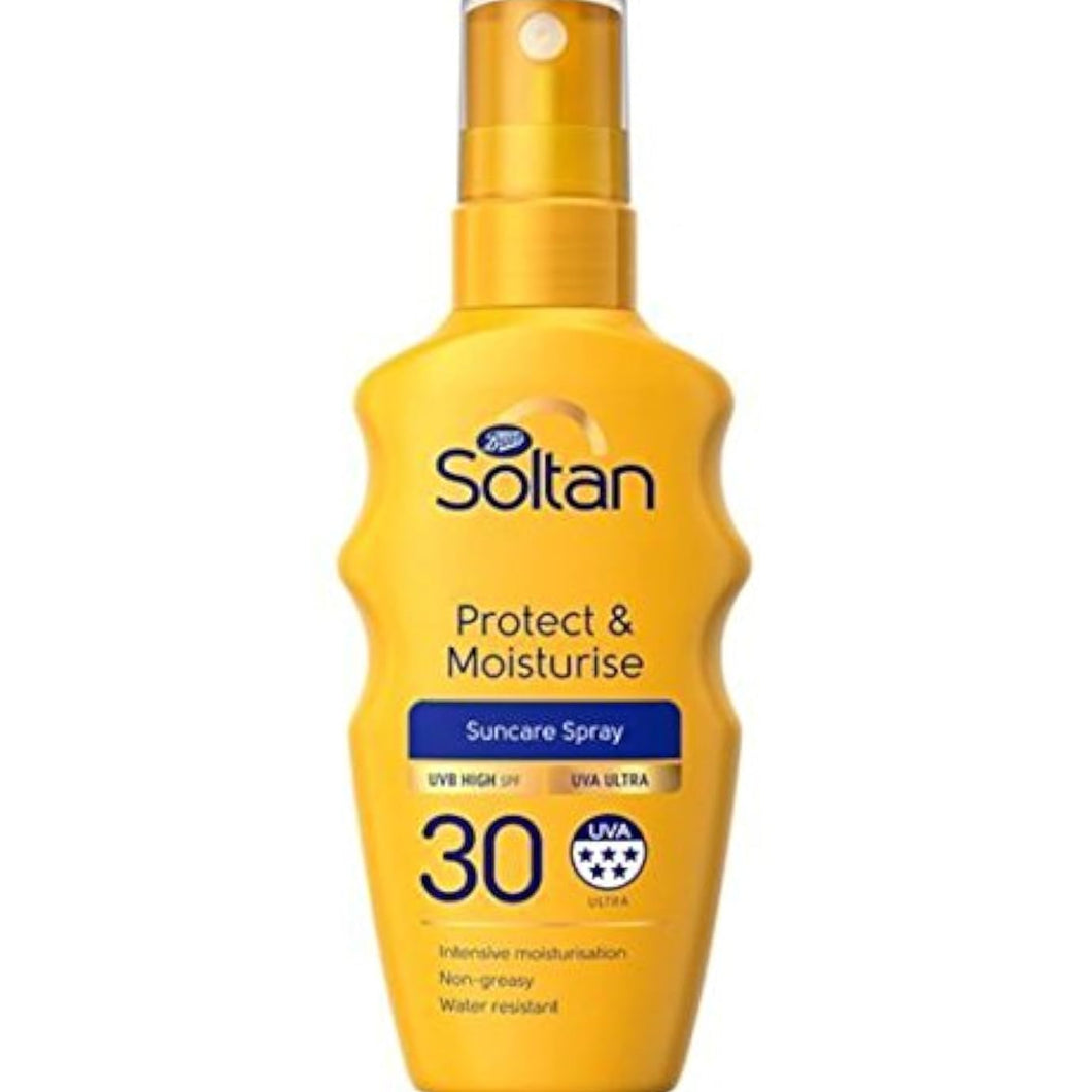 Soltan Protect & Moisturise Mini Spray - SPF30, 75ml